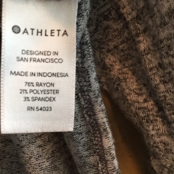 NWOT Athleta Work Out Hoodie - Picture 5 of 7